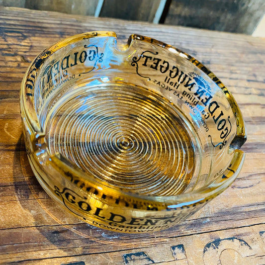 【1950s-1970s USA vintage】アドバタイジング 灰皿 GOLDEN NUGGET