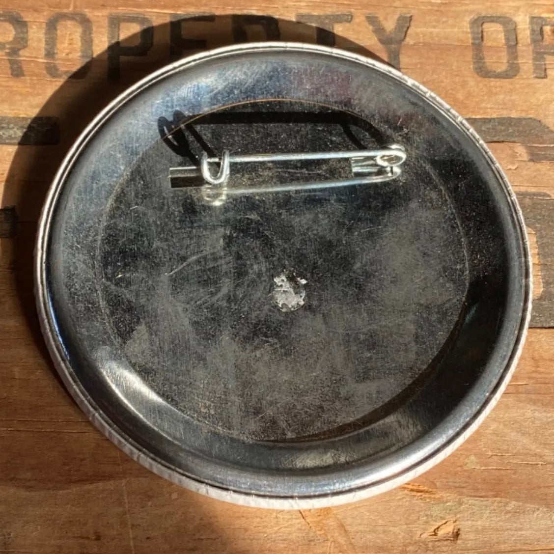 【1983 vintage】缶バッジ スロット