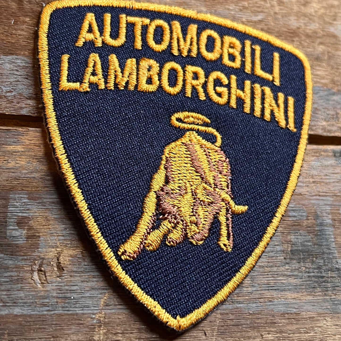 【USA vintage】ワッペン LAMBORGHINI