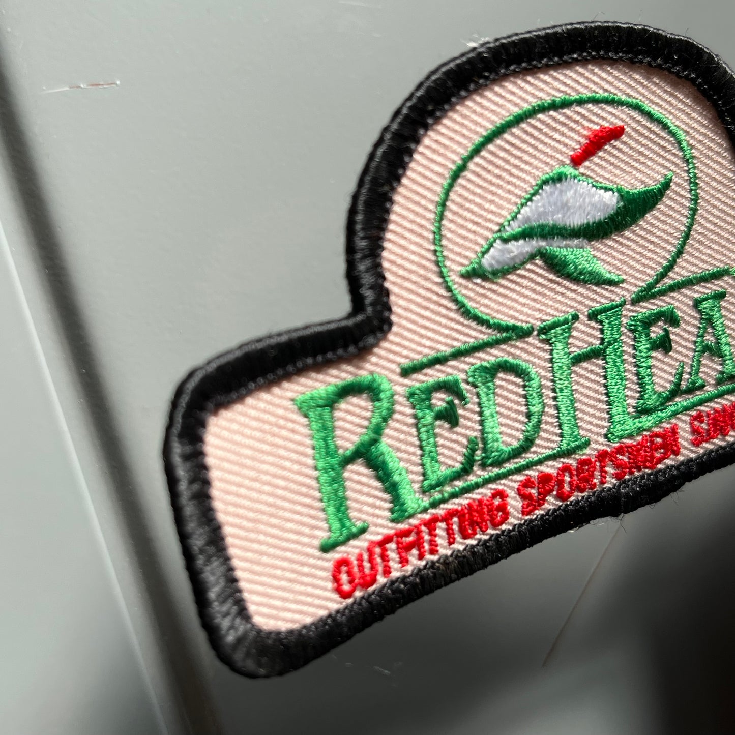 【USA vintage】RED HEAD ワッペン