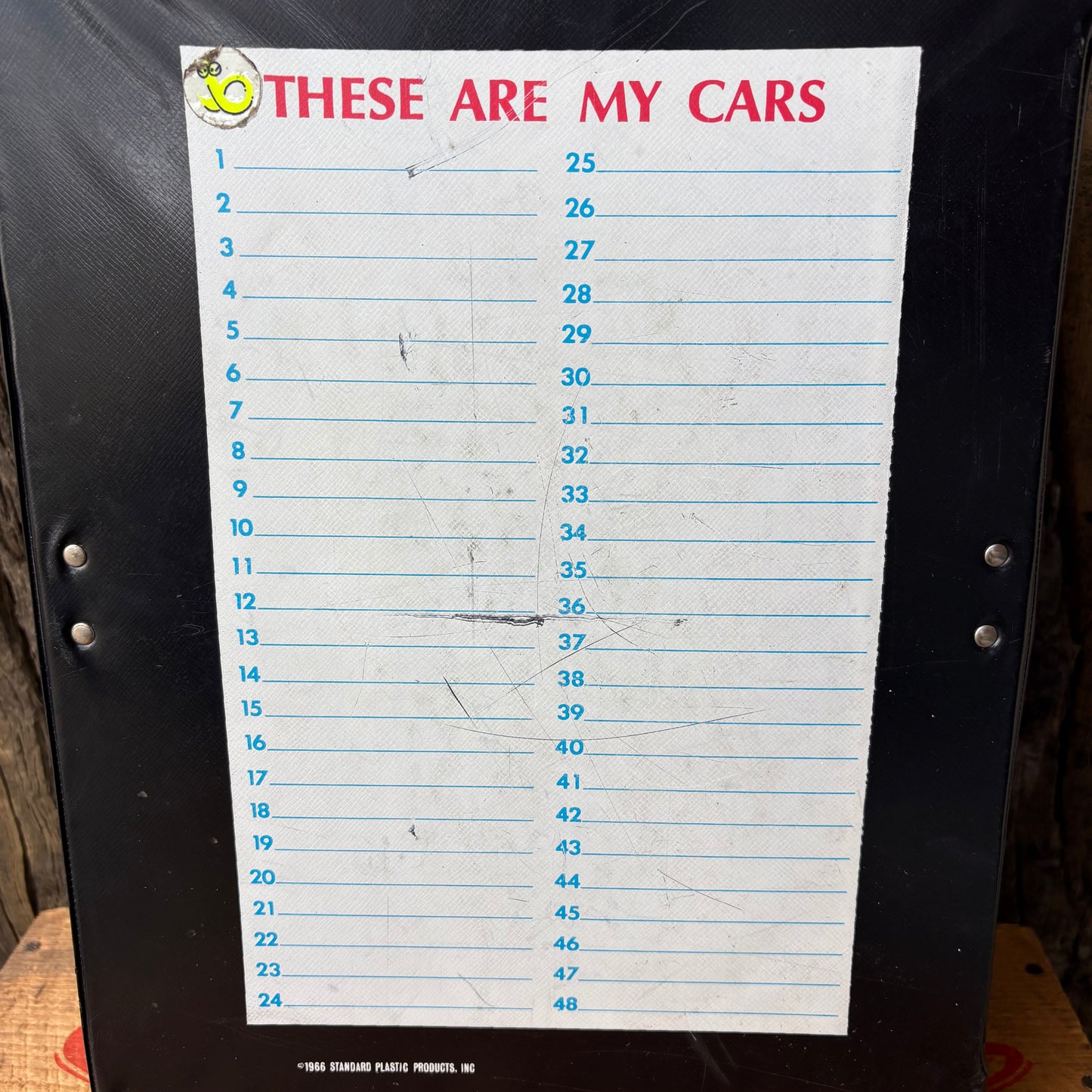 【1966 USA Vintage】MATTEL Miniature Car Collectors 48CAR ShowCase