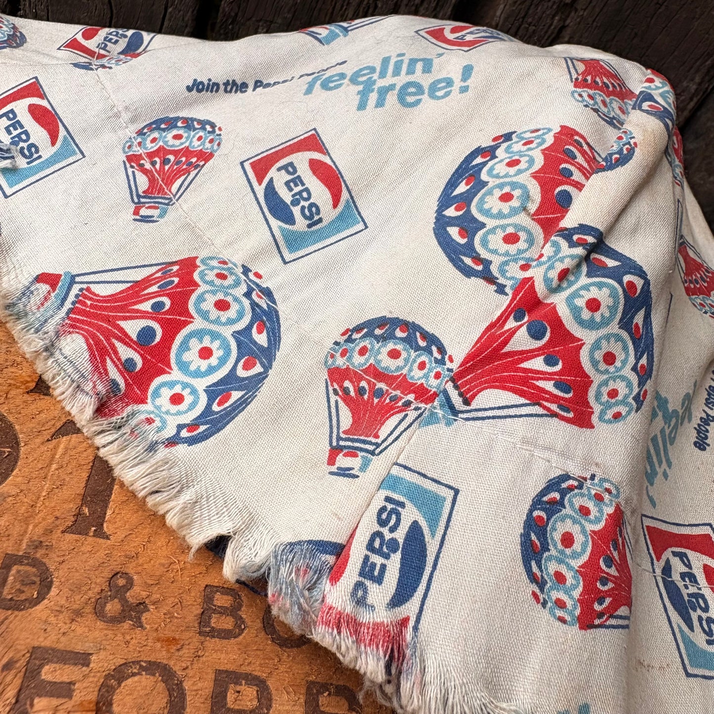 【1970s vintage】Pepsi “Feelin’ Free!” hat Sears GIRLS