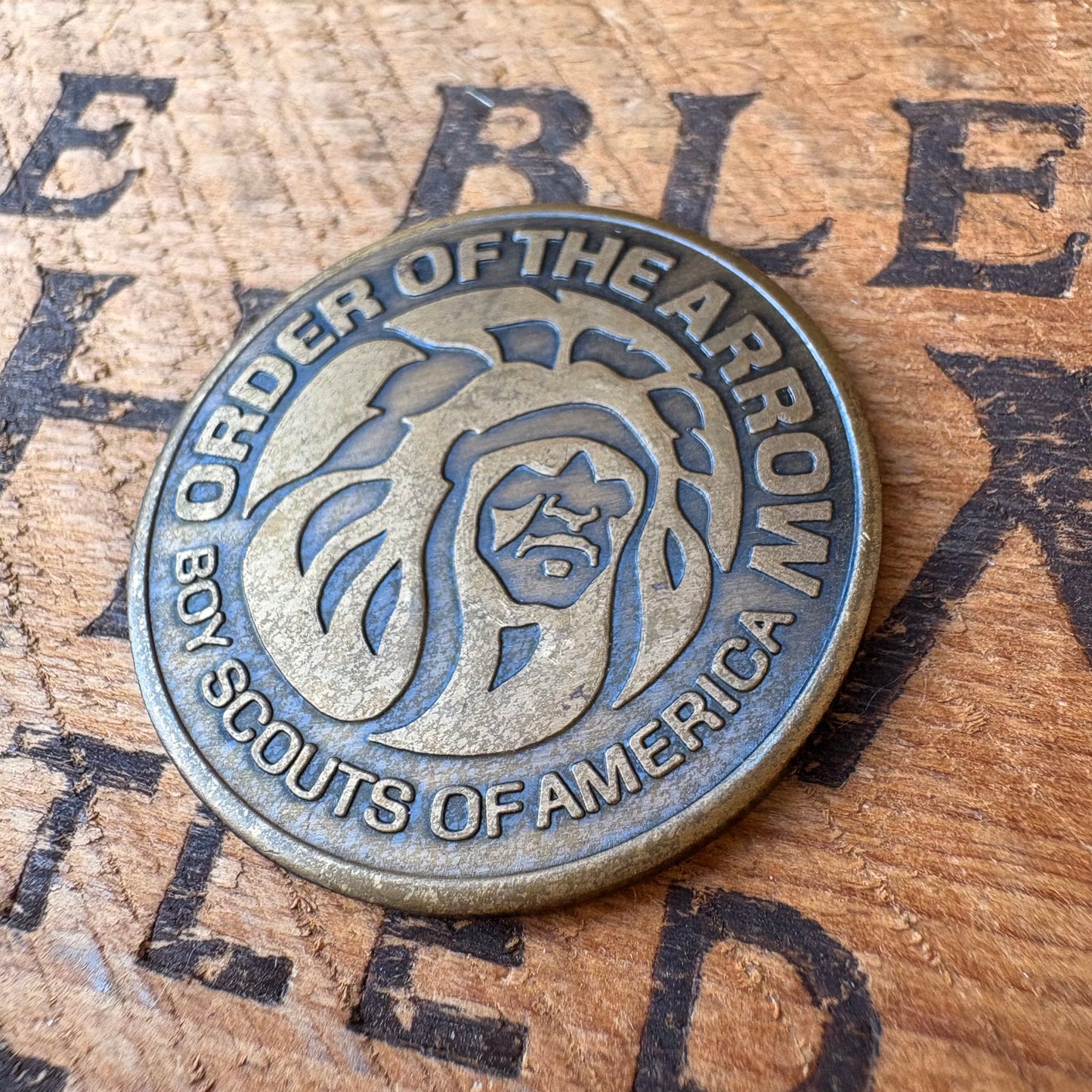 【1980s USA vintage】BOY SCOUTS OF AMERICA 1981 Commemorative Coin