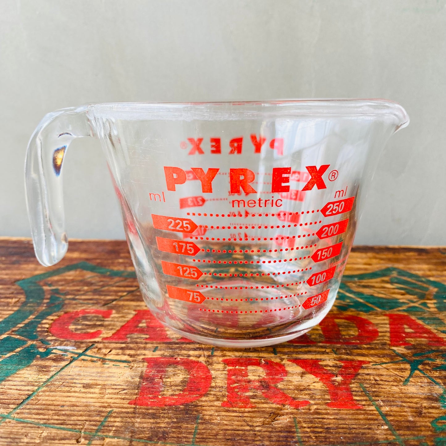 【1985-1990 USA vintage】 OLD PYREX measuring cup