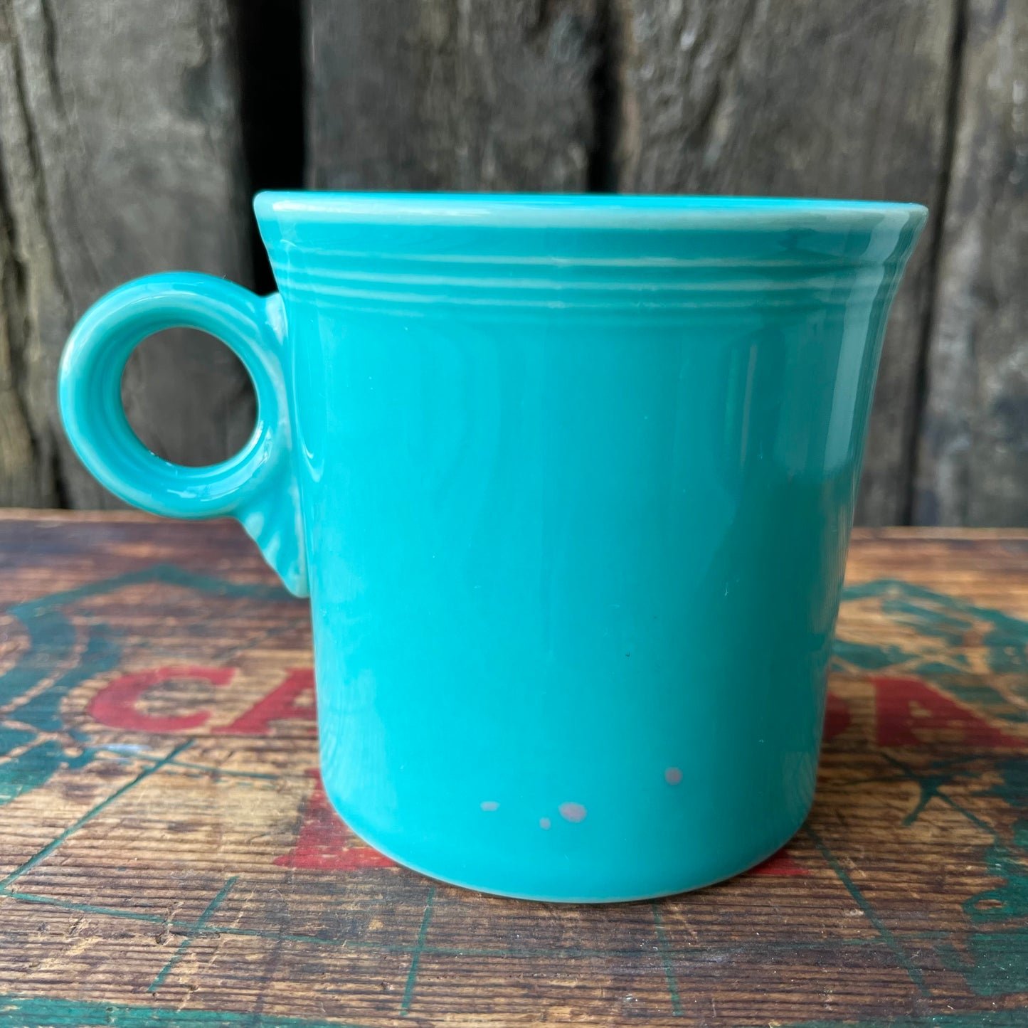 【USA vintage】Fiesta Mug Cup Blue