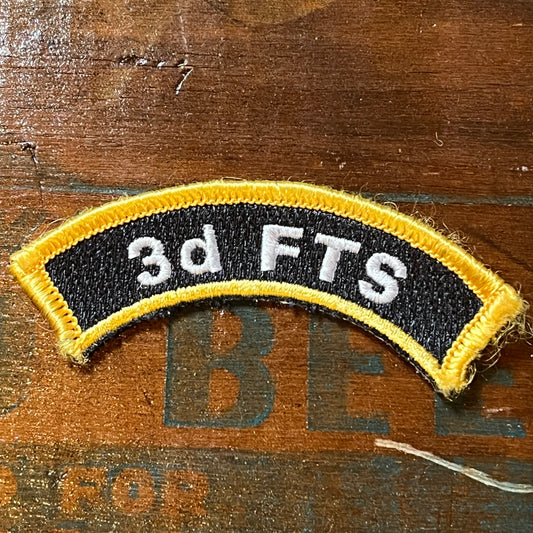 【USA vintage】ワッペン　3D FTS