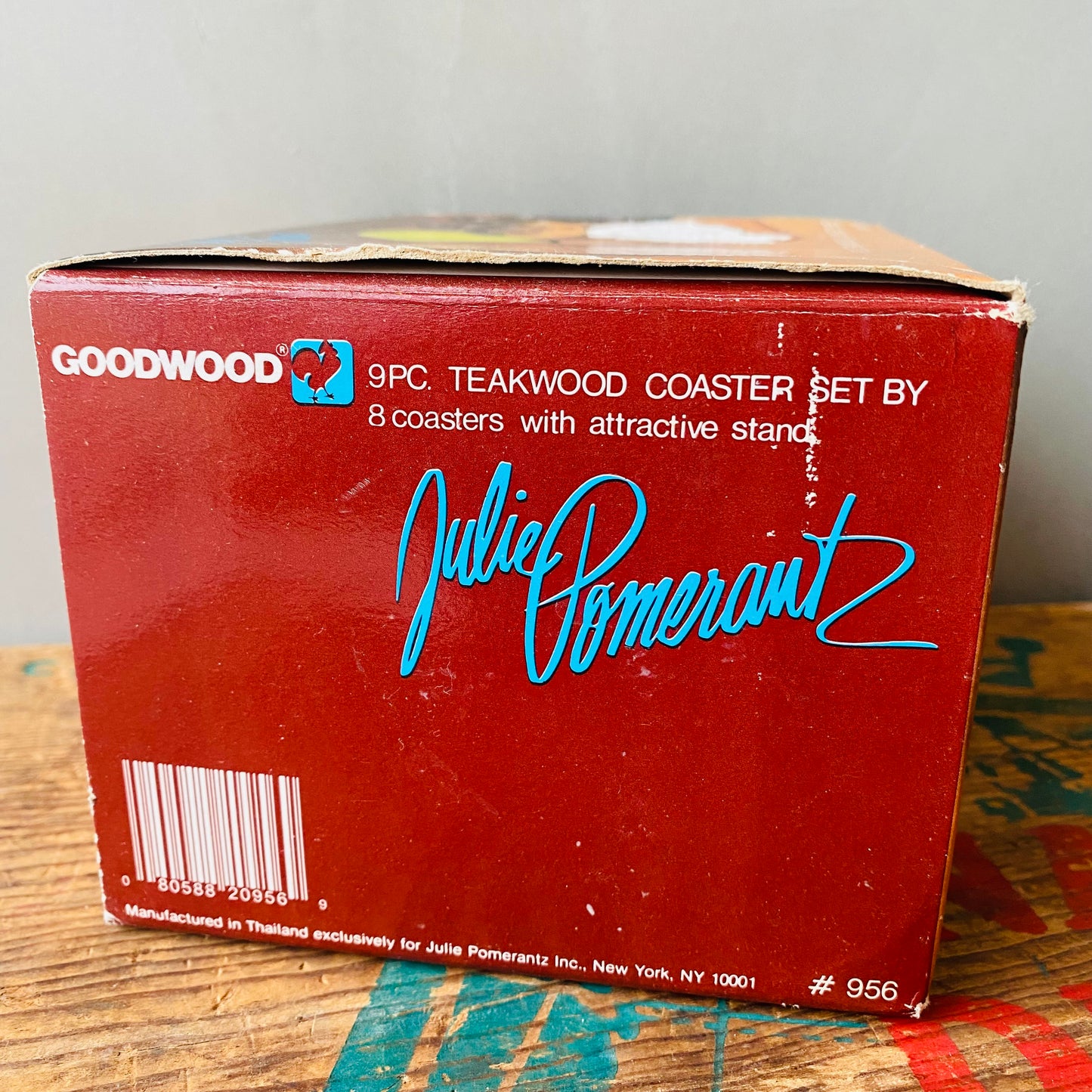 【vintage】GOOD WOOD coaster set