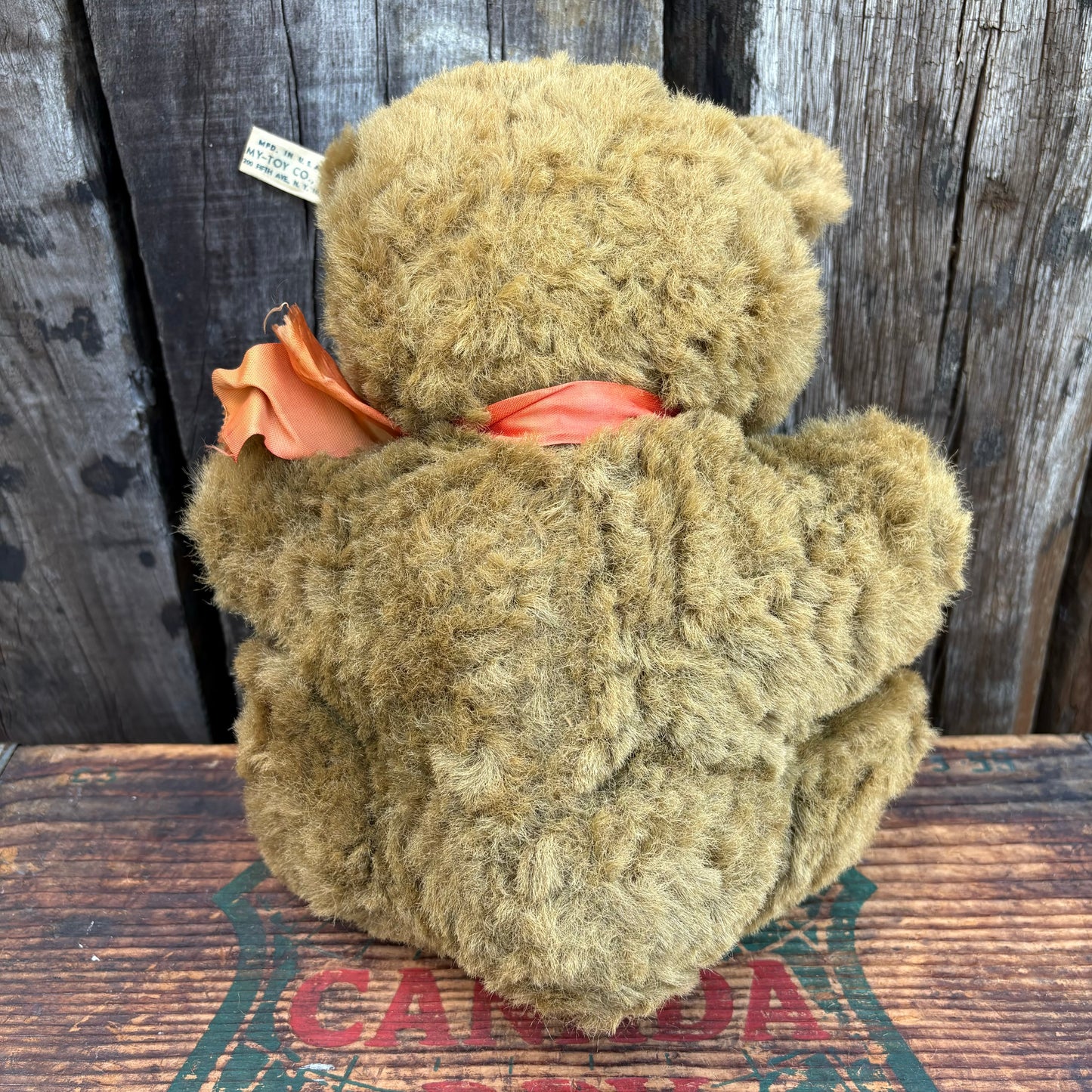 【1950s USA vintage】MY-TOY CREATION teddy bear rubber face doll