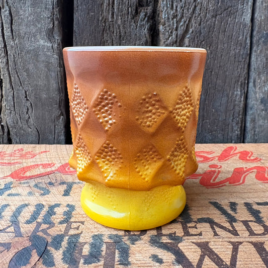 【1977-USA vintage】Fire-King Kimberley mug Yellow