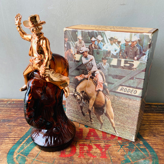 【USA vintage】AVON bottle BUCKING BRONCO