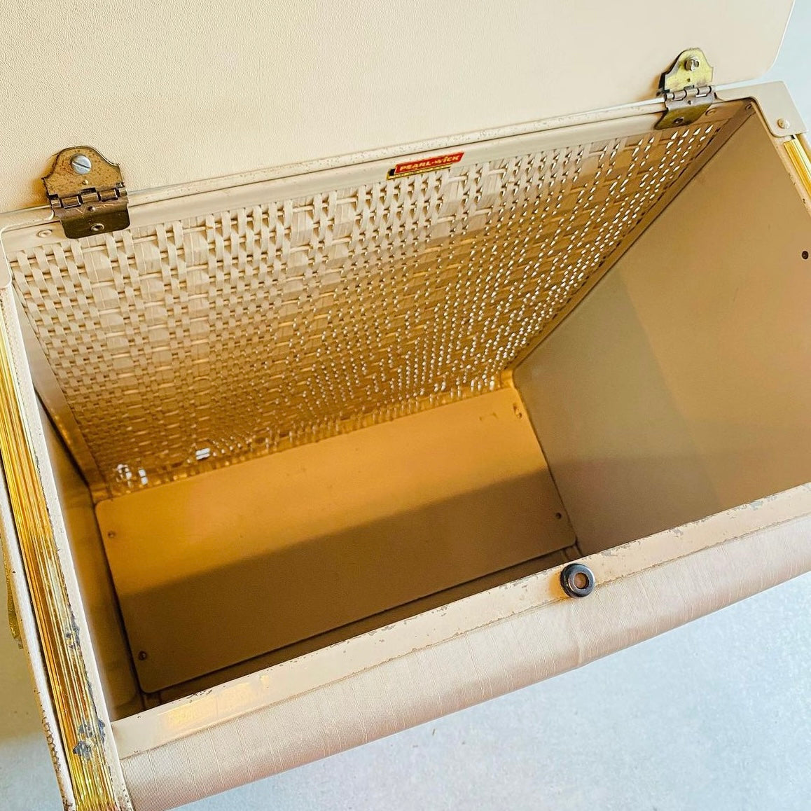 【1950s USA vintage】laundry box