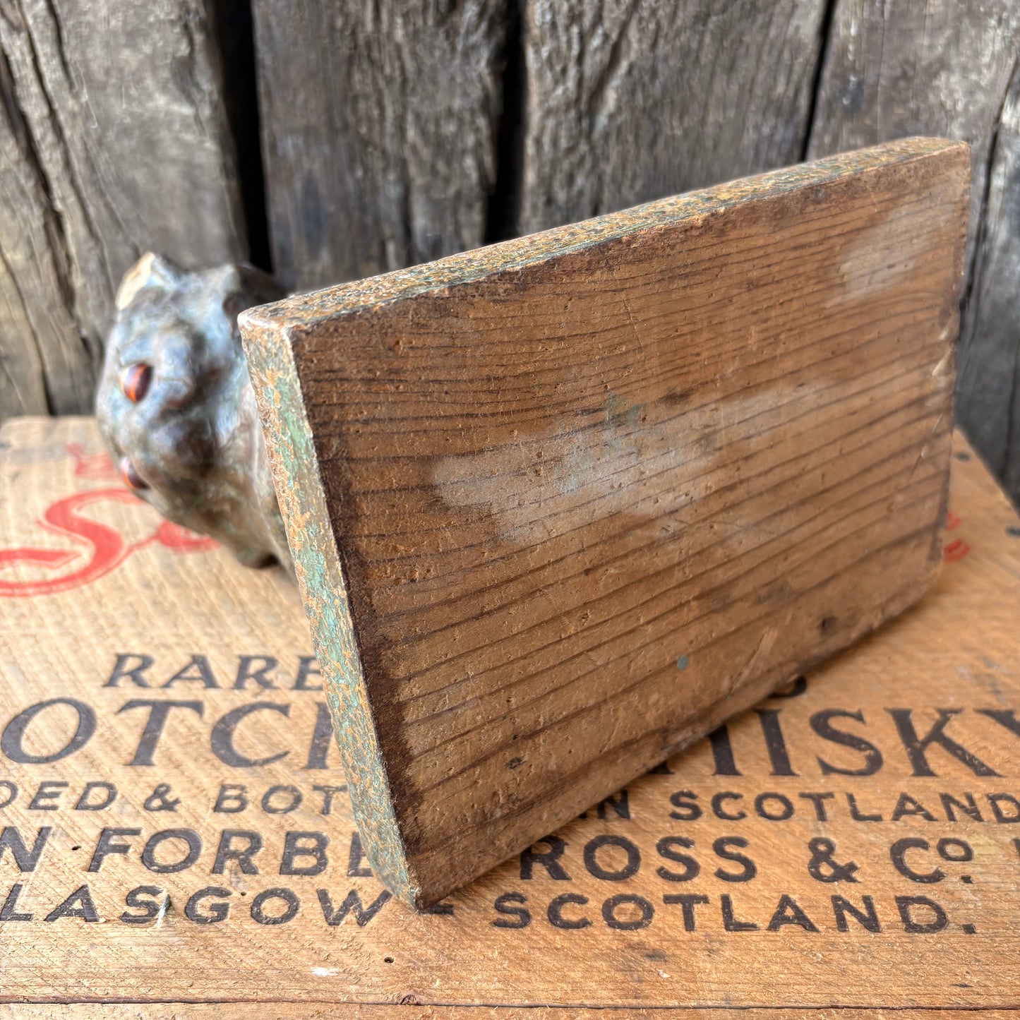 【1940s USA vintage】Chalkware Cat figure