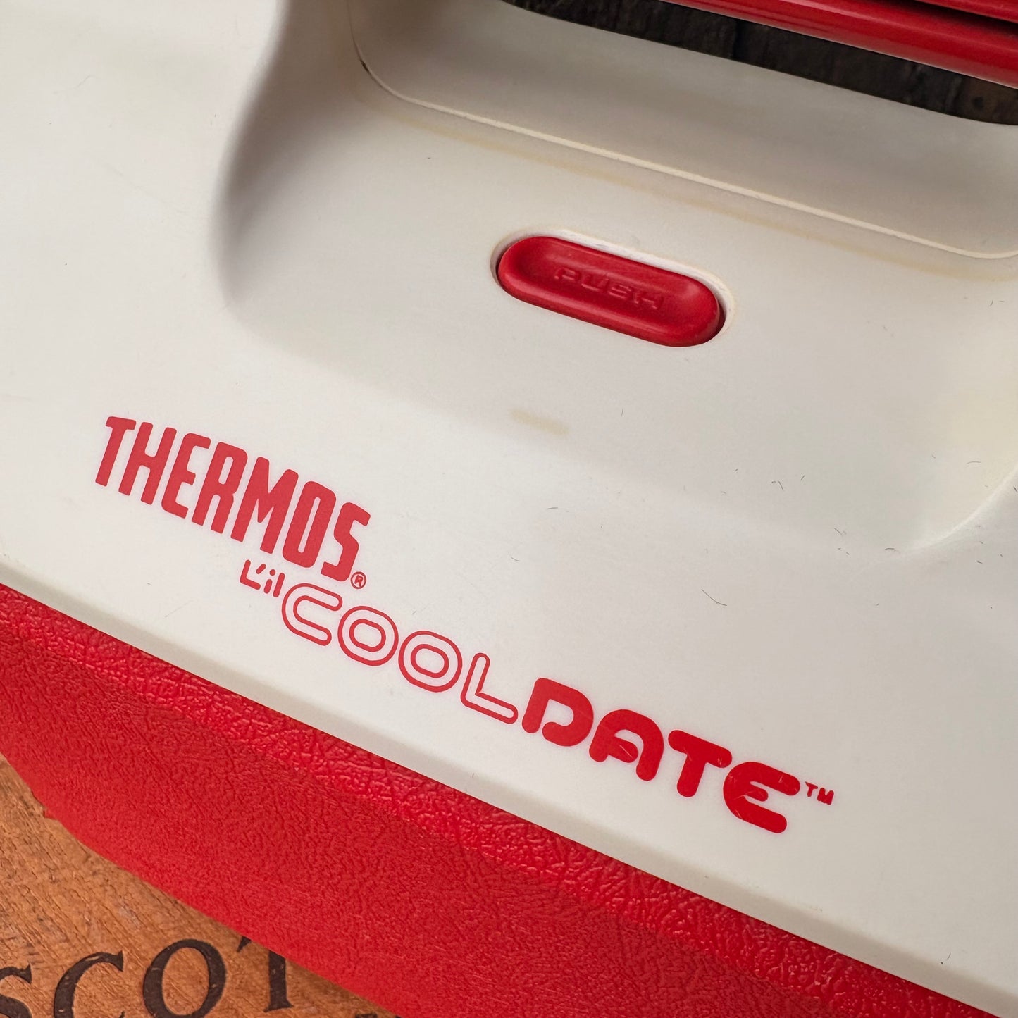 【1970s USA vintage】THERMOS “COOLDATE” Model 7707 Cooler Box