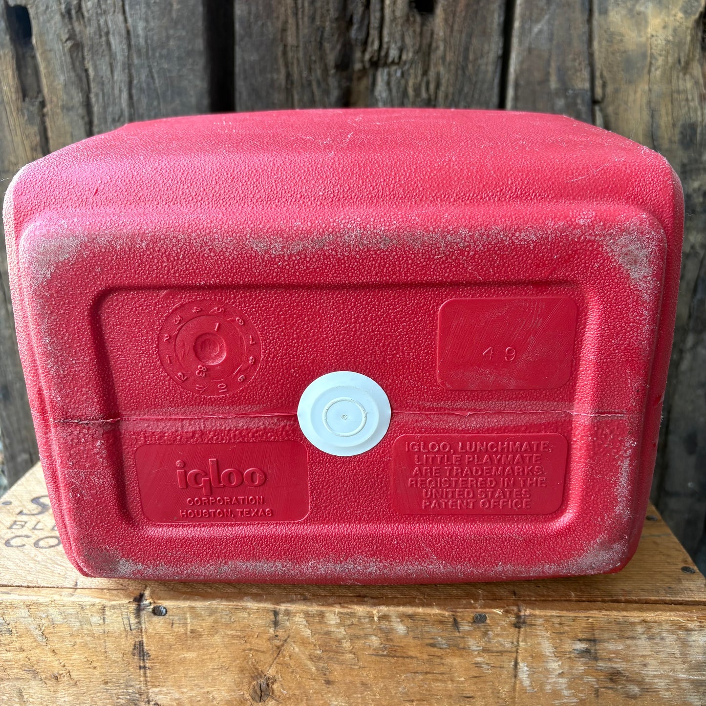 【1980s USA vintage】IGLOO Little Playmate Cooler Box