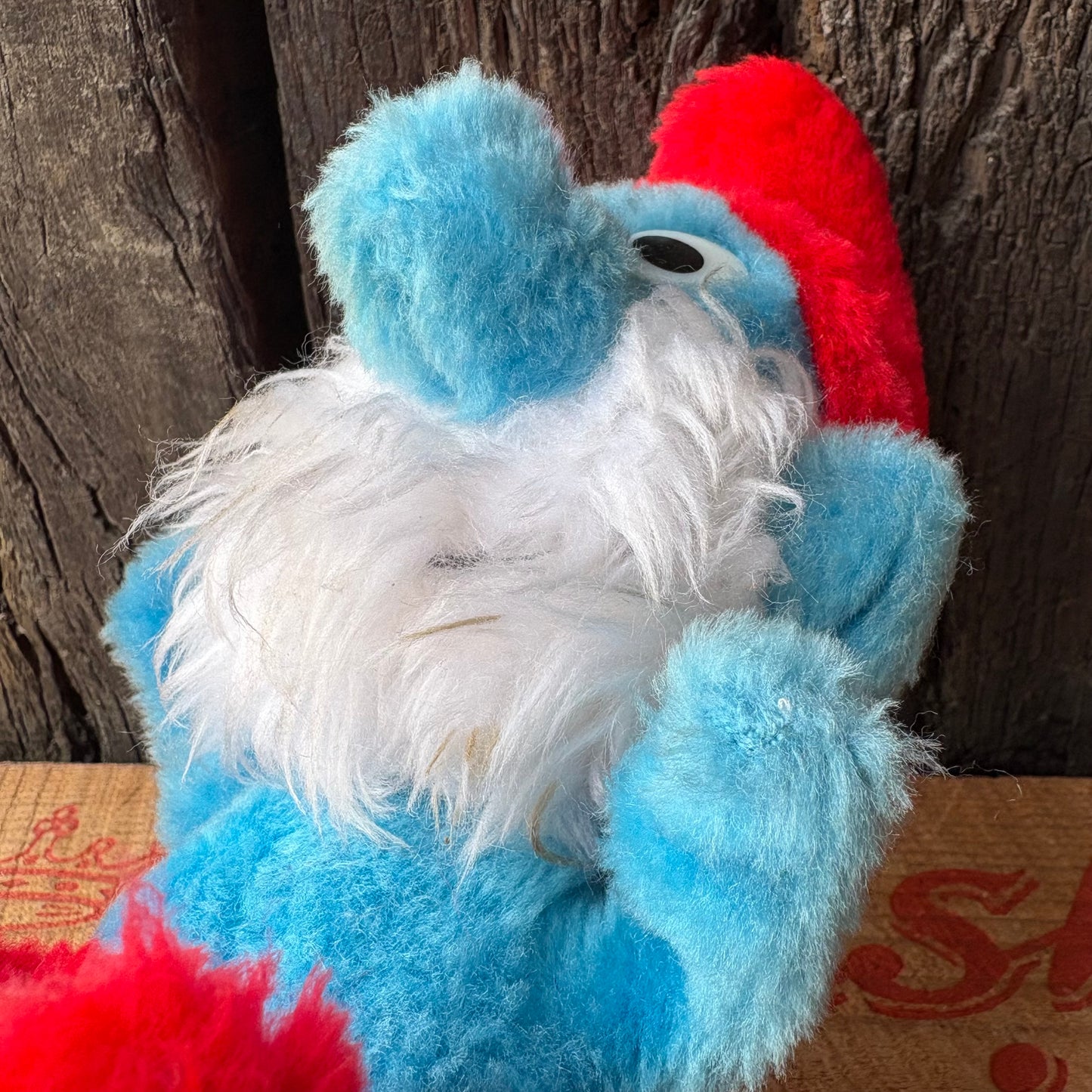 【1980s vintage】Smurf plush doll