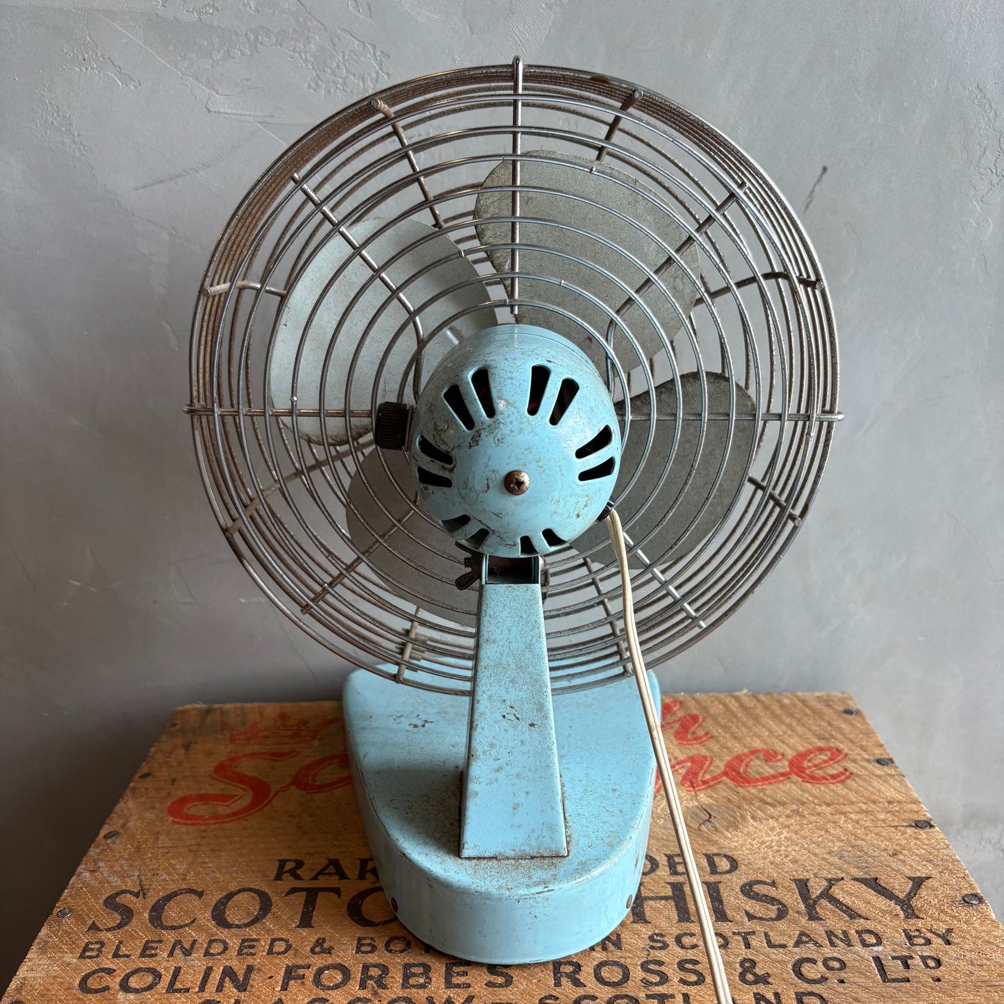 【1950s-1960s USA vintage】Superior Electric Desk Fan