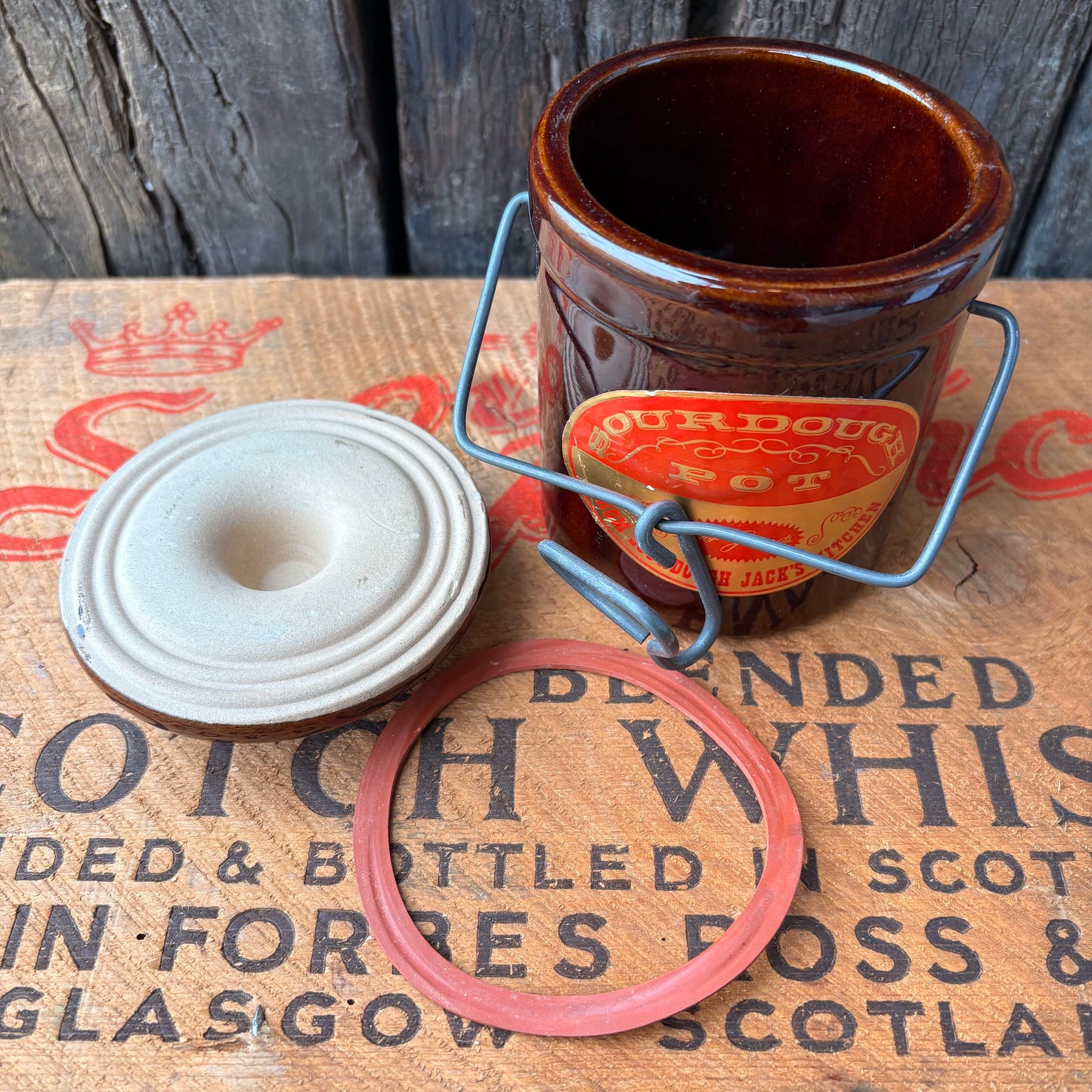 【1960s USA vintage】SOURDOUGH POT