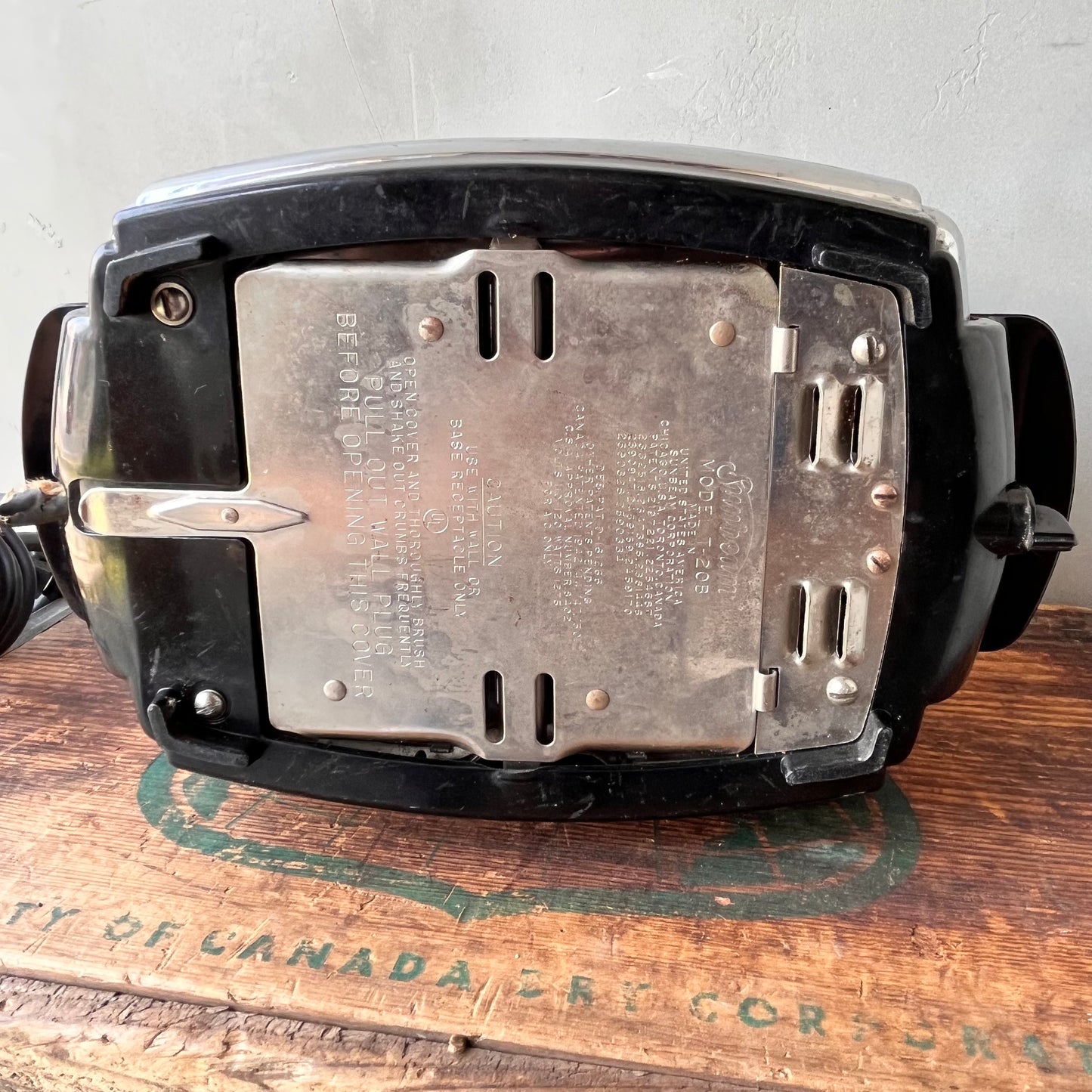 【50s USA vintage】Sunbeam Toaster