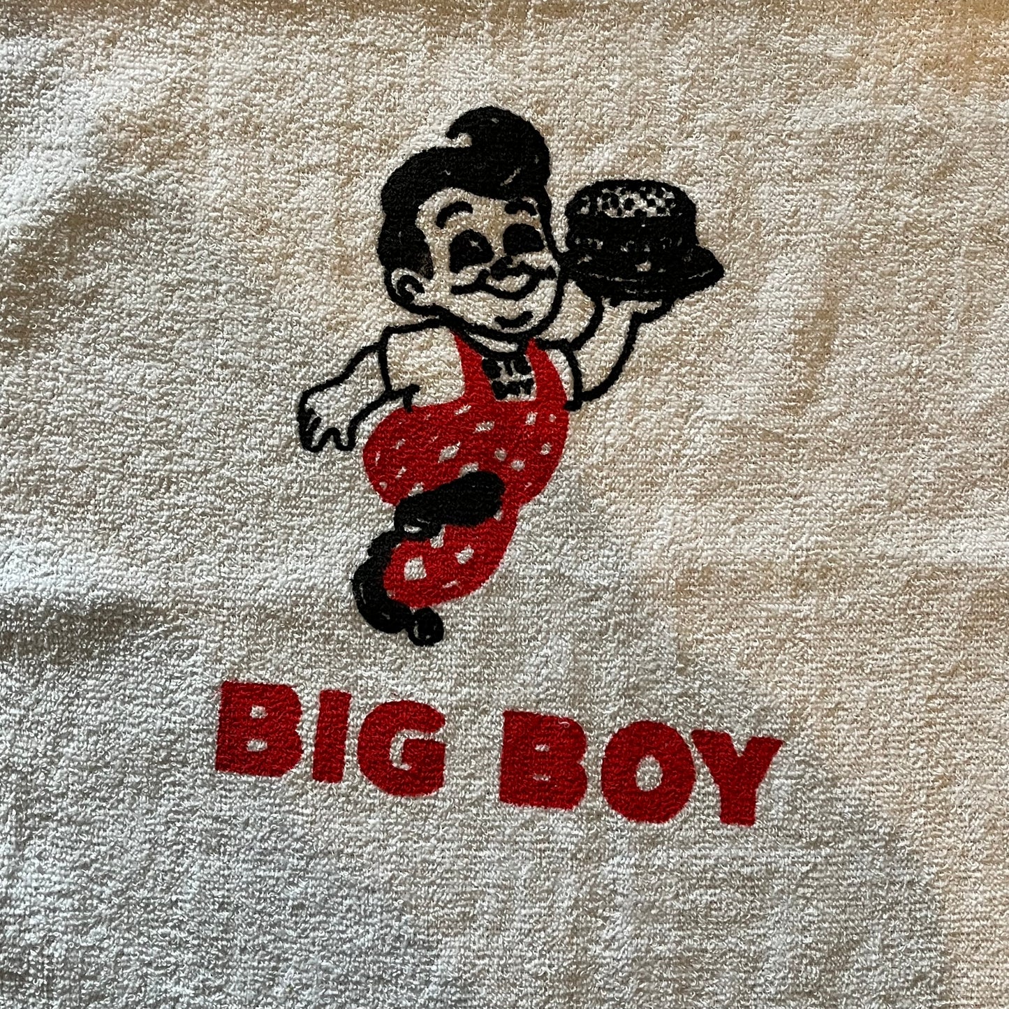 【USA vintage】BIG BOY Face Towel