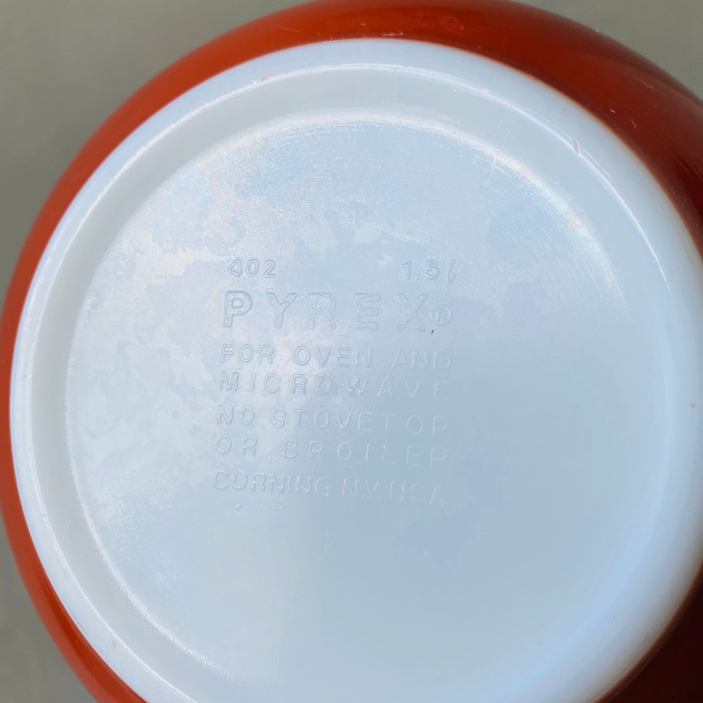 【1950s- USA vintage】PYREX MIXING BOWL オータムハーベスト