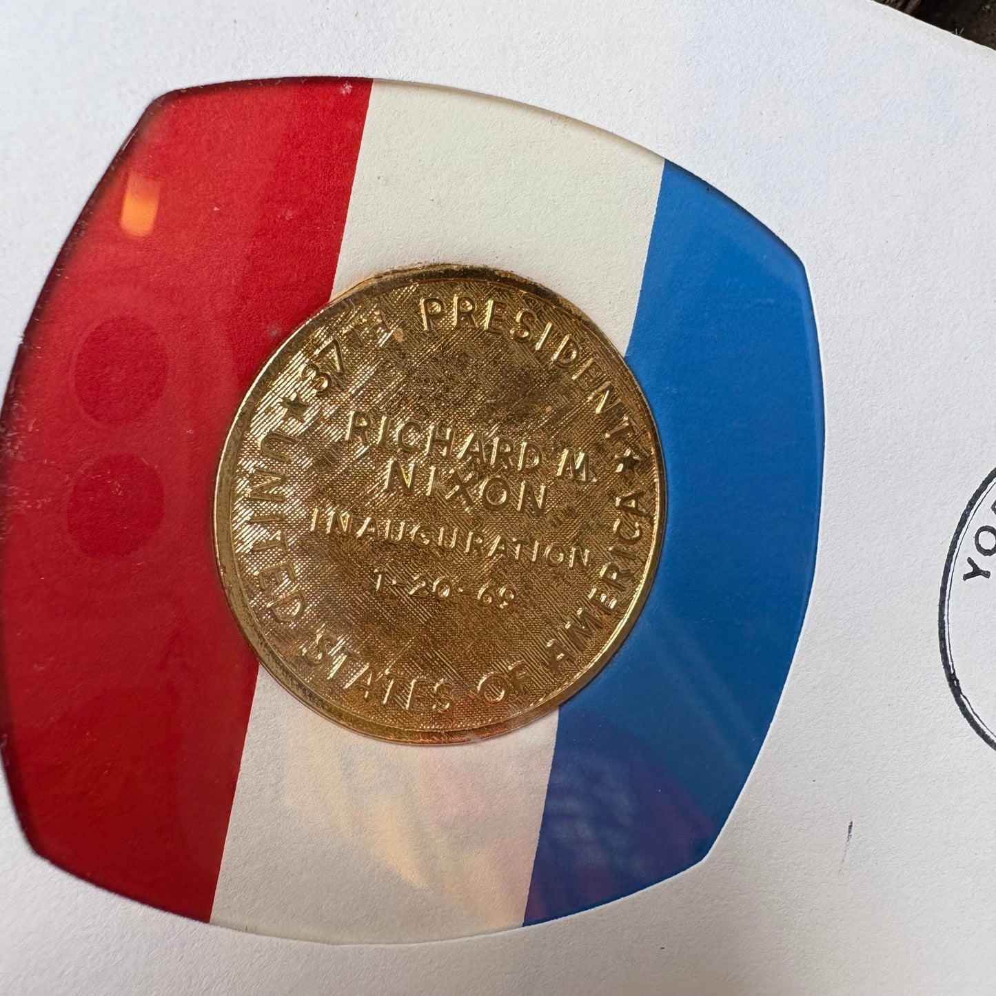 【1969 USA vintage】Richard M. Nixon First Day Cover