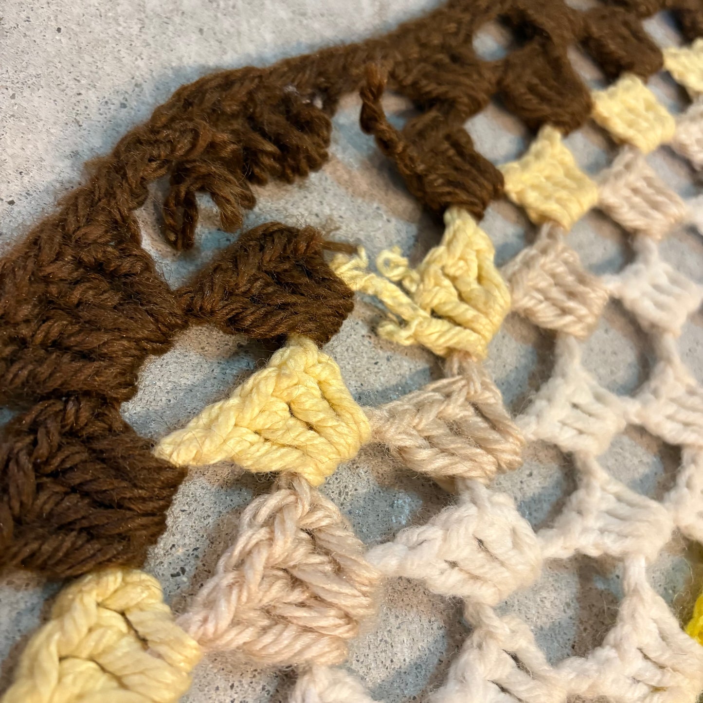 【USA vintage】Granny Square Blanket