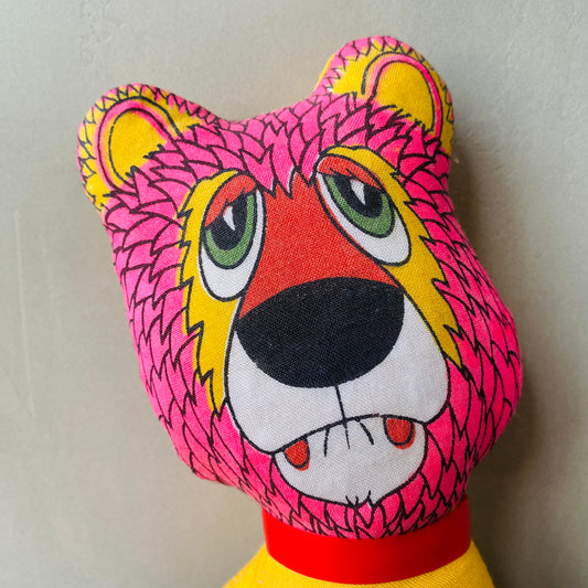 【1970s USA vintage】Lion toy ライオン ぬいぐるみ