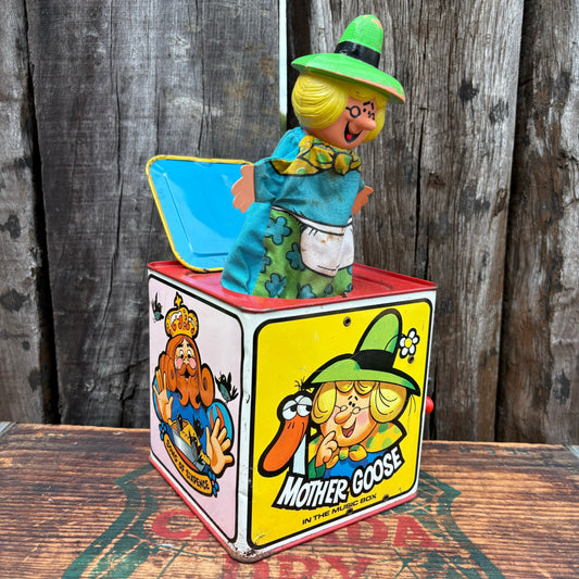 【1971 USA vintage】MATTEL MOTHER GOOSE IN THE MUSIC BOX