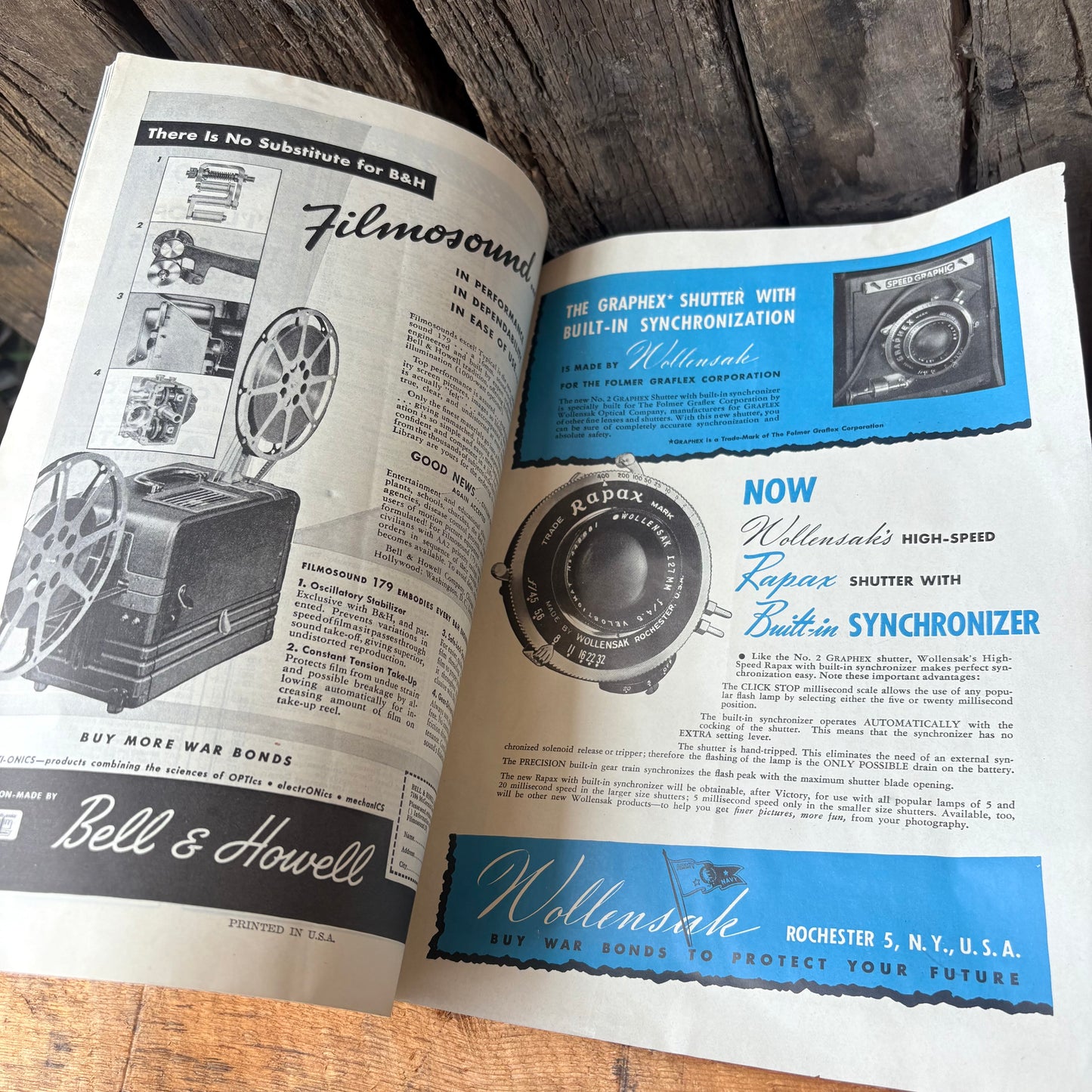 【1945 USA vintage】PHOTOGRAPHY Magazine