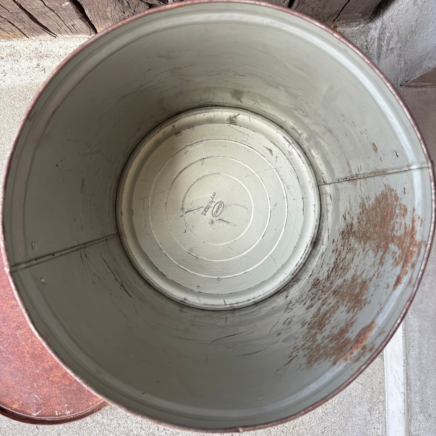 【1960s USA vintage】CUDAHY’S “REX PURE LARD” Tin can