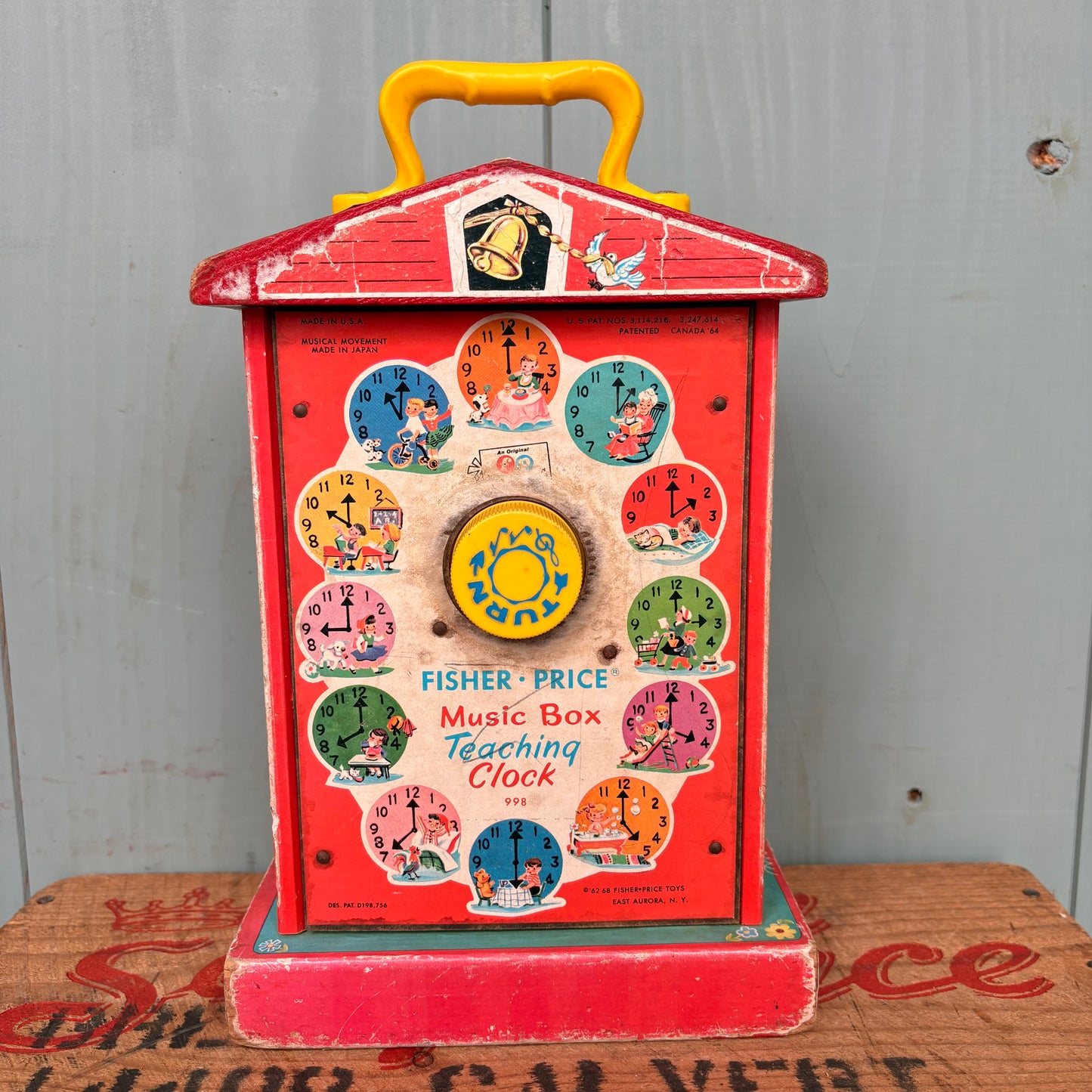【1960s USA vintage】FISHER PRICE MusicBox