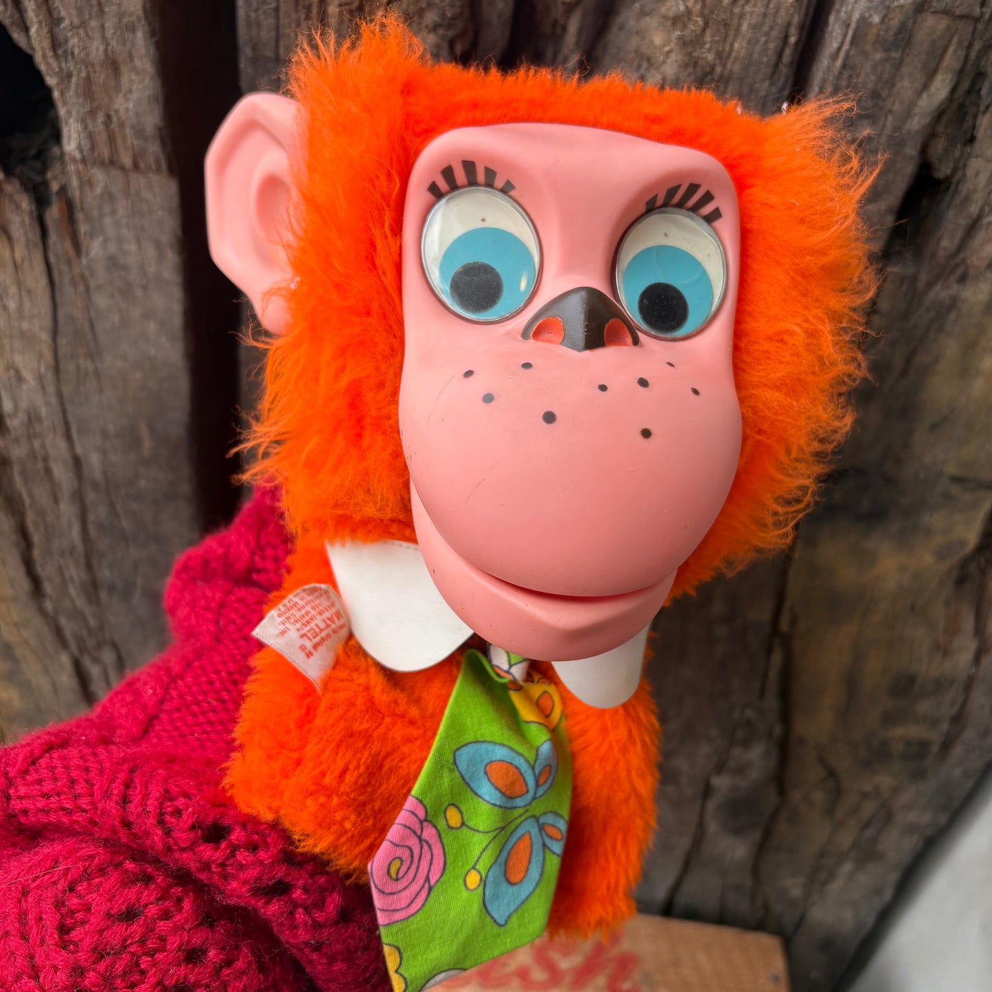 【1960s USA vintage】MAURICE MONKEY Talking Puppet