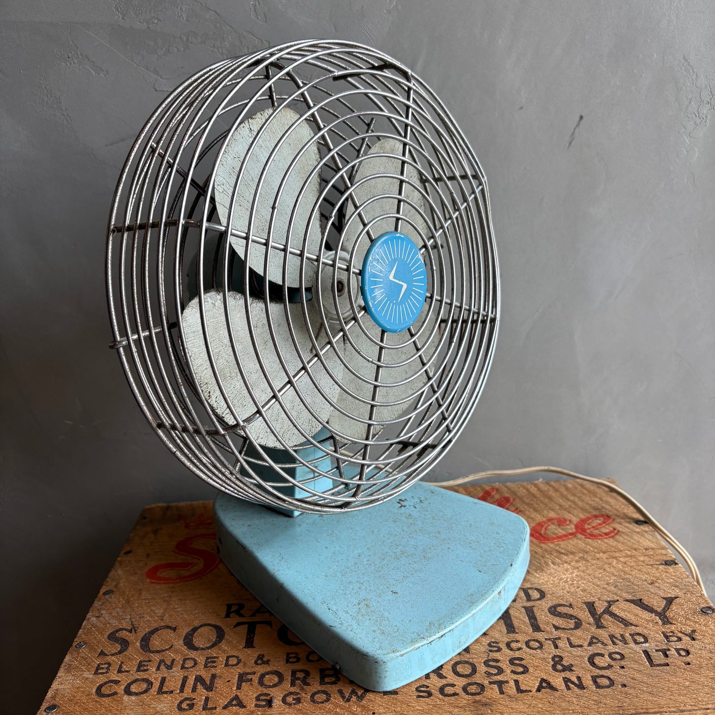 【1950s-1960s USA vintage】Superior Electric Desk Fan