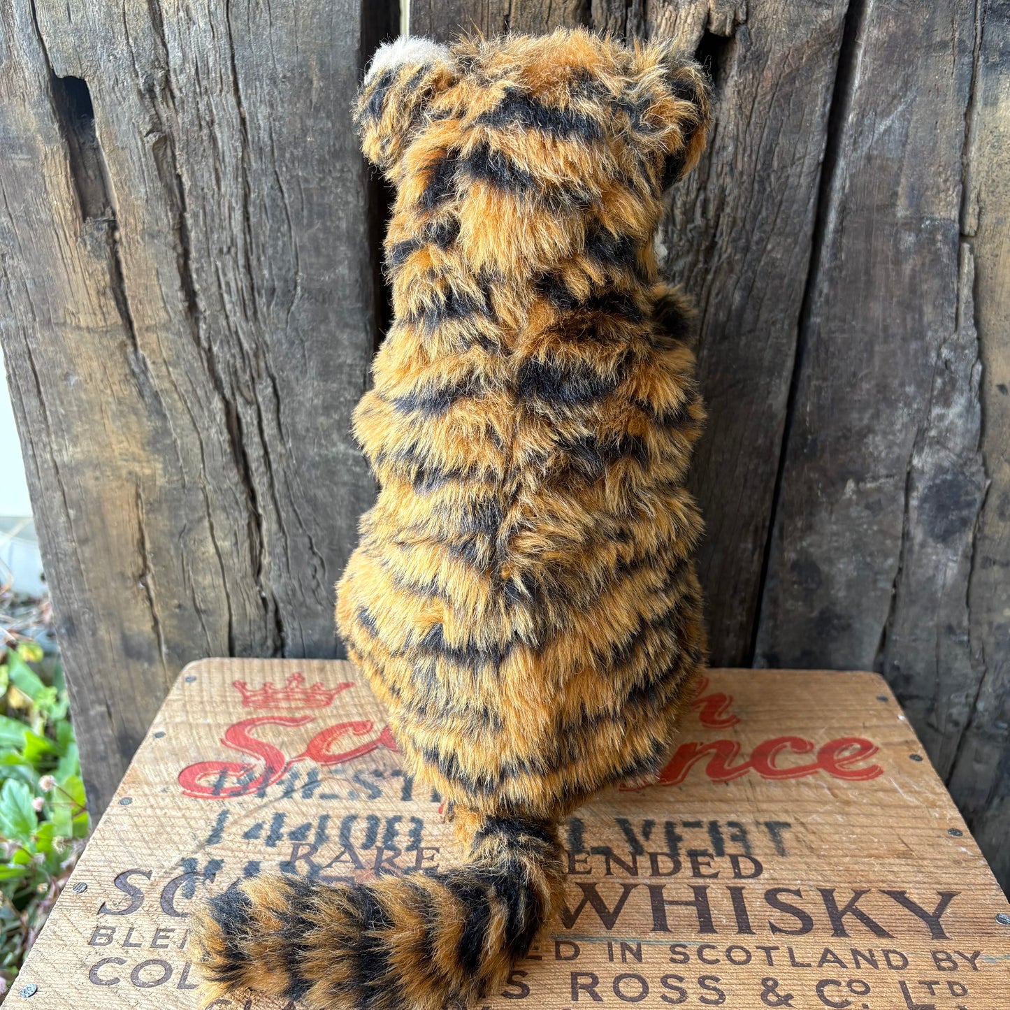 【1970s USA vintage】COUNTRY CRITTERS Tiger Puppet Toy