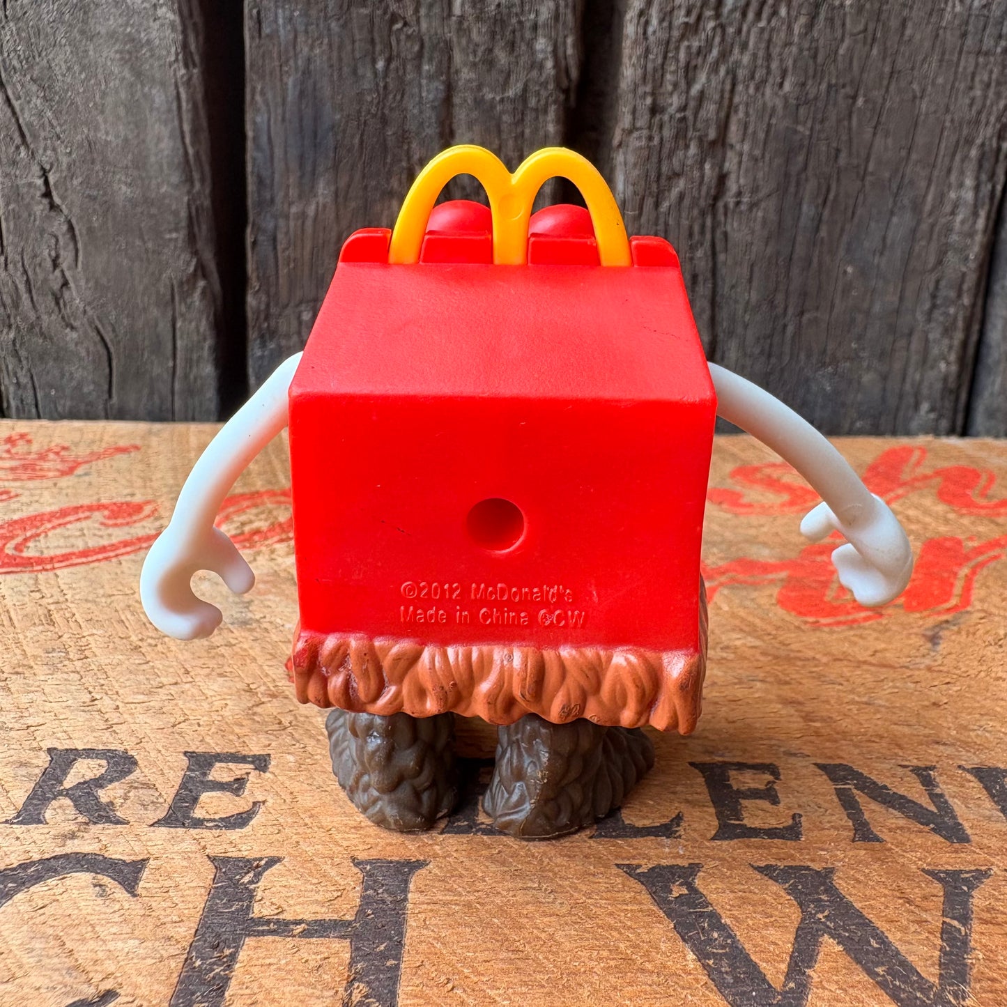 【2012】 McDonald’s Happy MealHappy Meal Box Figure