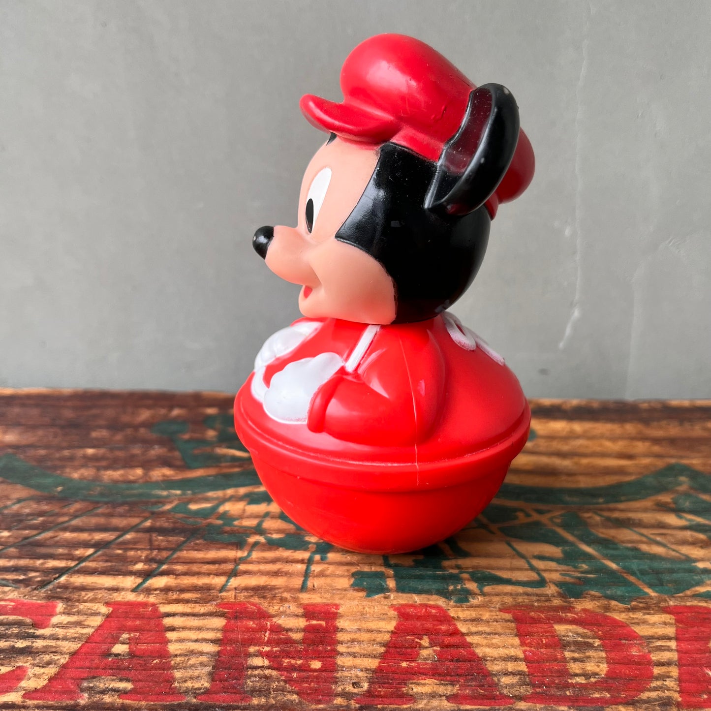 【80's USA vintage】Baby Mickey Mouse Roly Poly