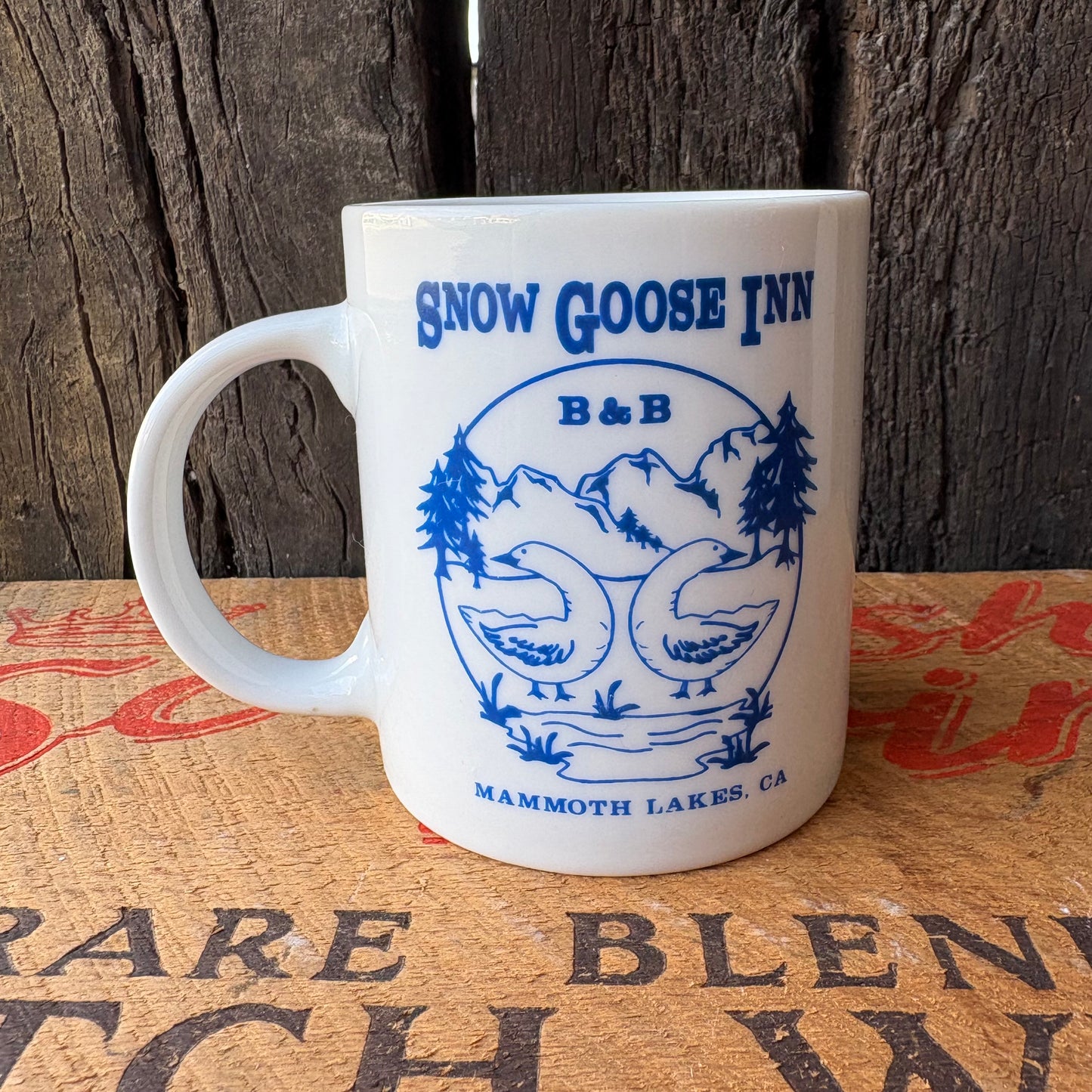 【USA vintage】Snow Goose Inn Souvenir Mugcup