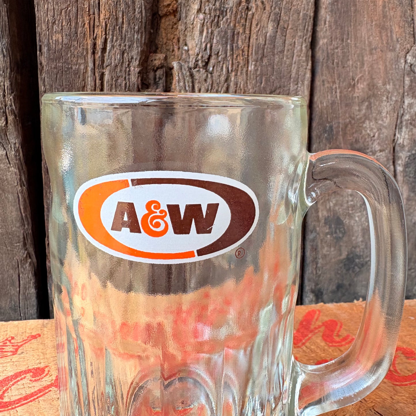 【USA vintage】A&W Glass Mug