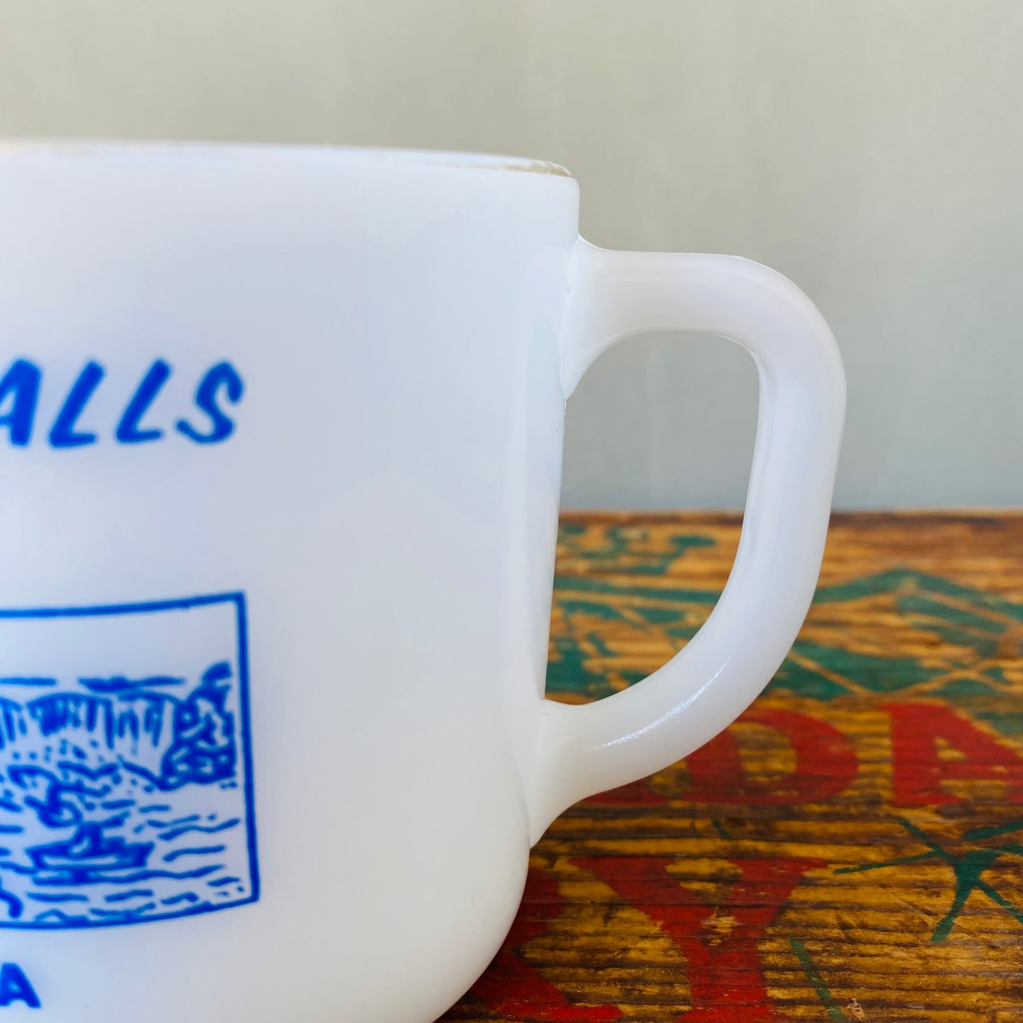 【USA vintage】FEDELAL souvenir mug