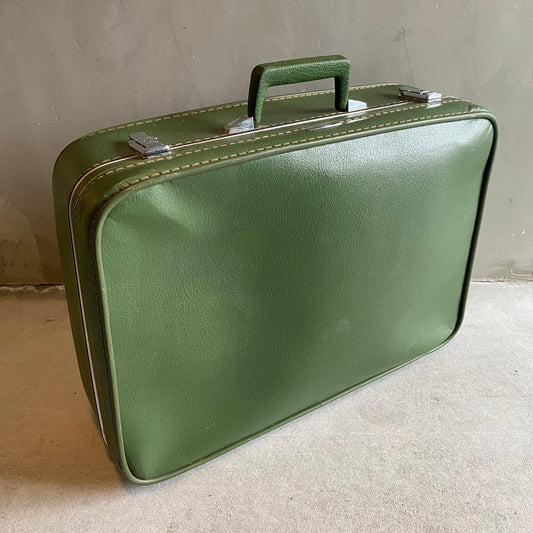 【1970s USA vintage】sears featherlite suitcase