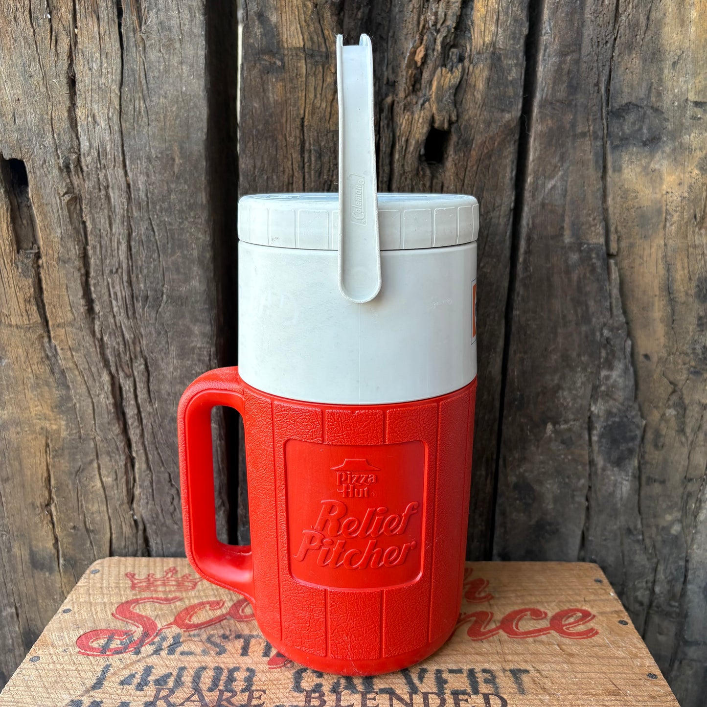 【1980s USA vintage】Coleman Water Jug Pizza Hut Pepsi