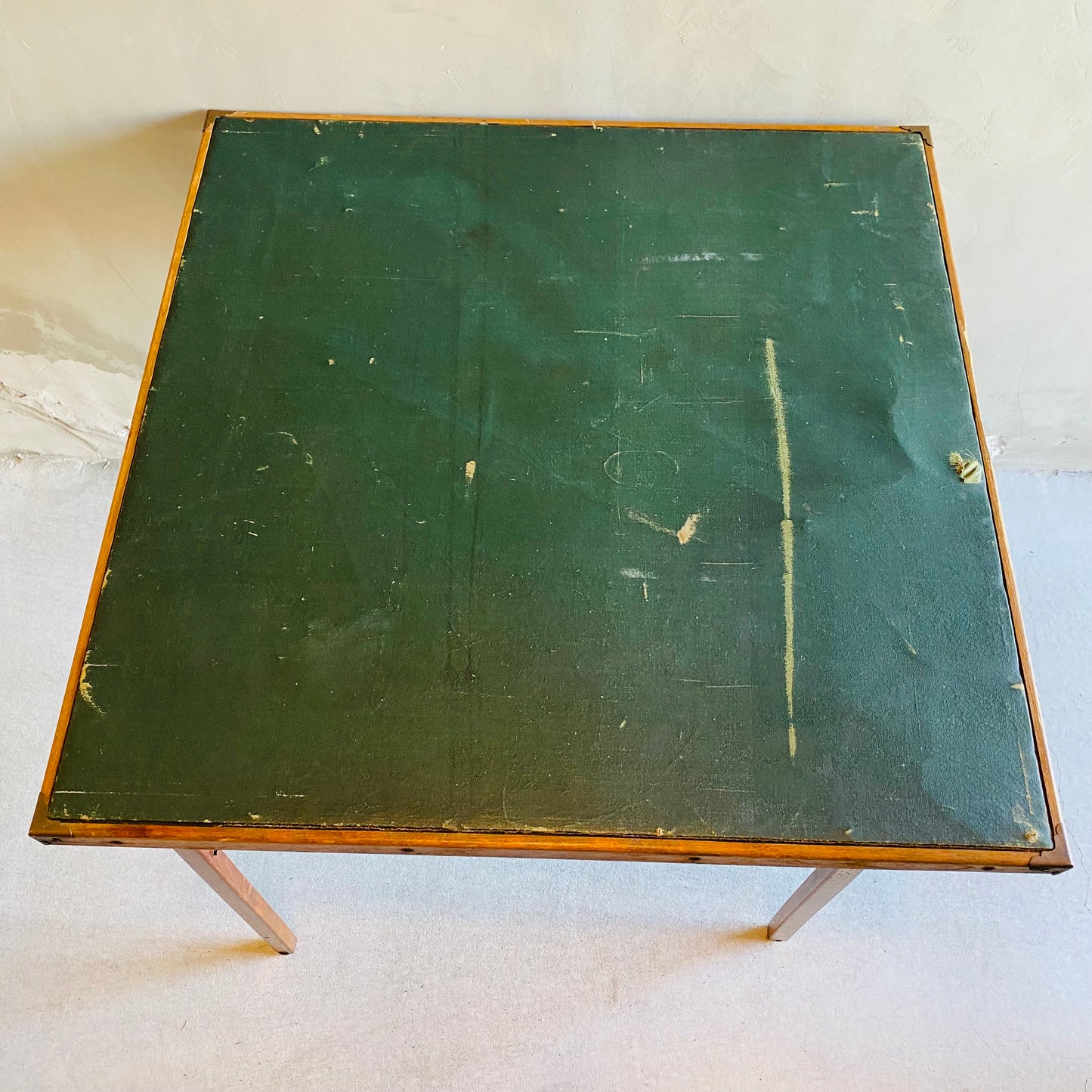 【1940s USA vintage】BURROWES Feather Weight FOLDING TABLE