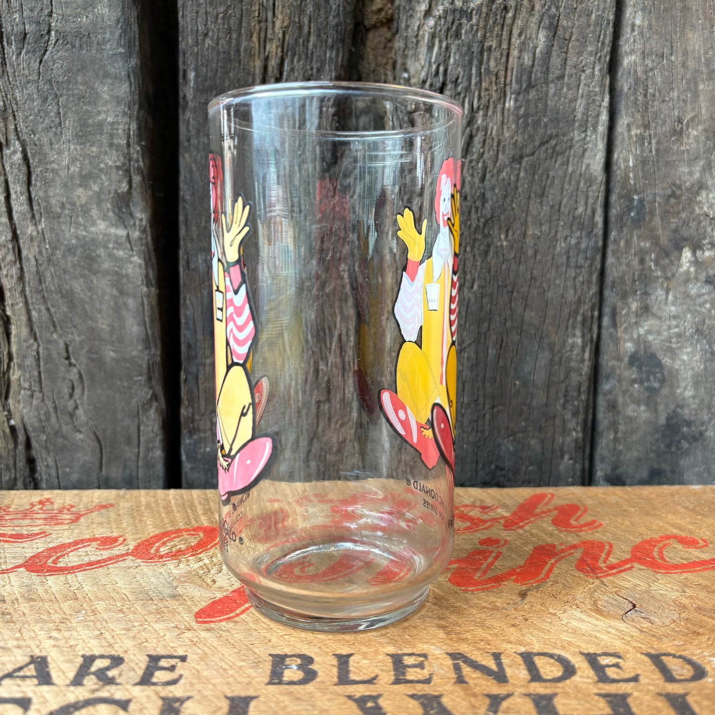 【1970s USA vintage】Ronald McDonald Glass