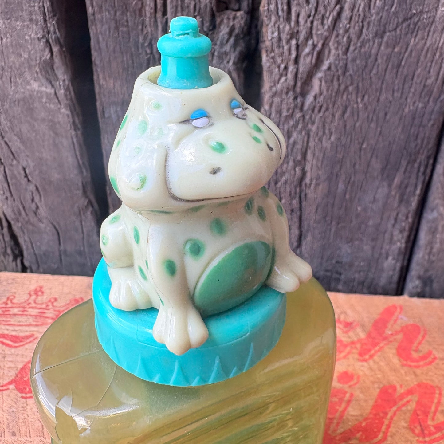 【USA vintage】Frog Plastic Bottle