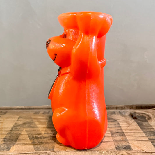 【60s USA vintage】Yogi Bear Bowling Pin （Orange）