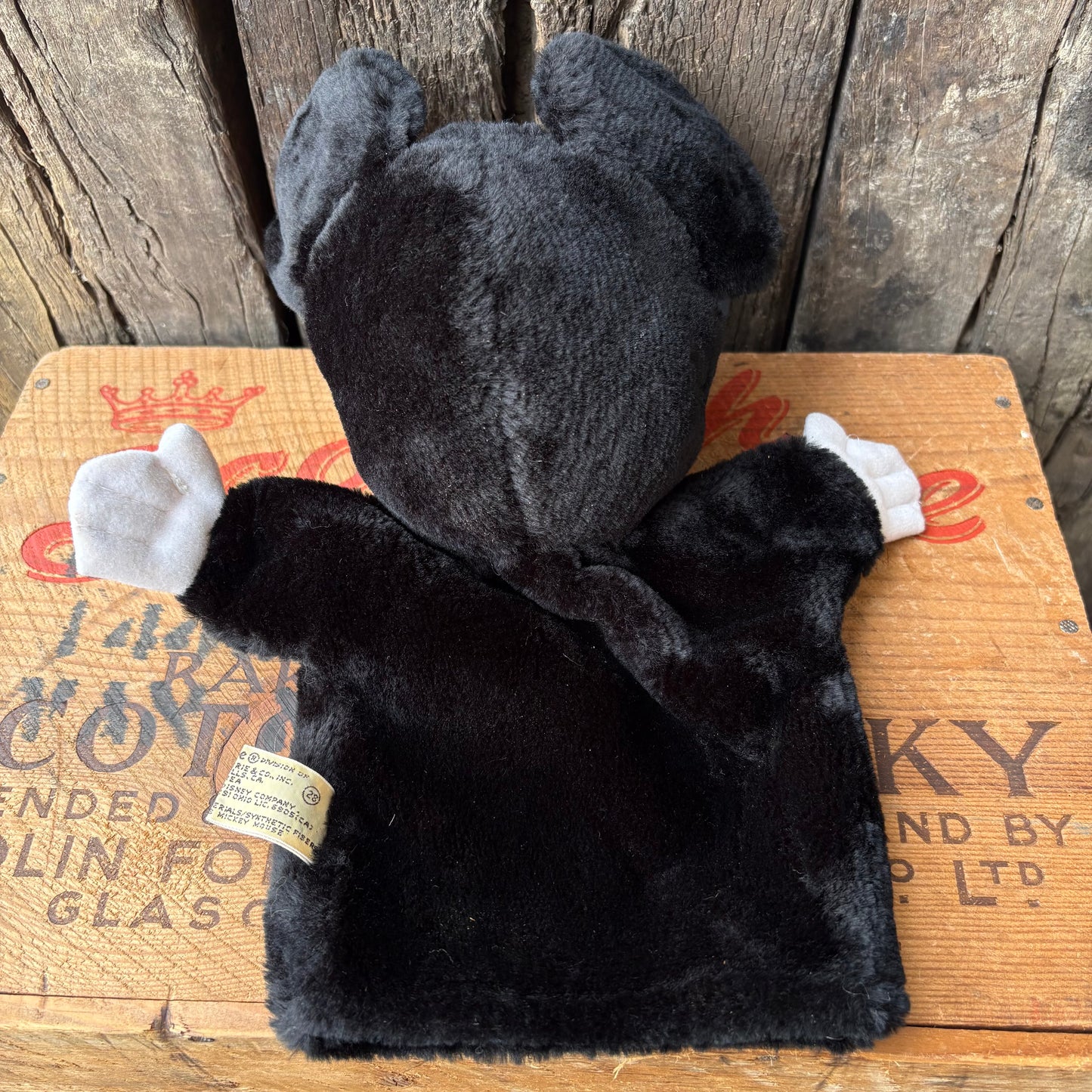 【1980s vintage】Mickey Mouse Hand Puppet Applause