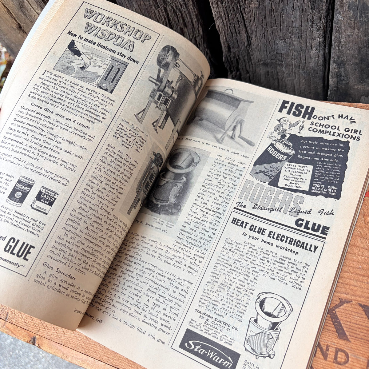【1940s USA vintage】SCIENCE and MECHANICS FEBRUARY 1945