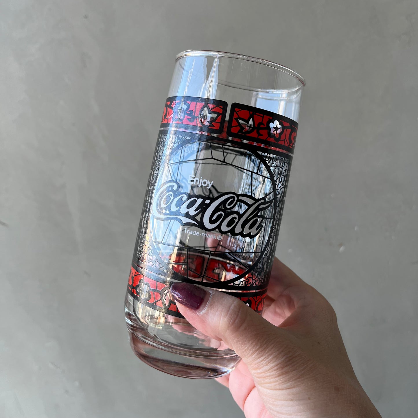 【1970's USA vintage】Coca Cola Glass