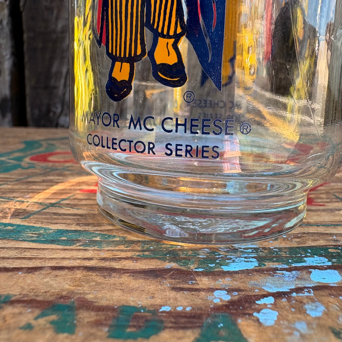 ▶︎▶︎SALE▶︎▶︎【1970s USA vintage】McDonald glass Mayor McCheess