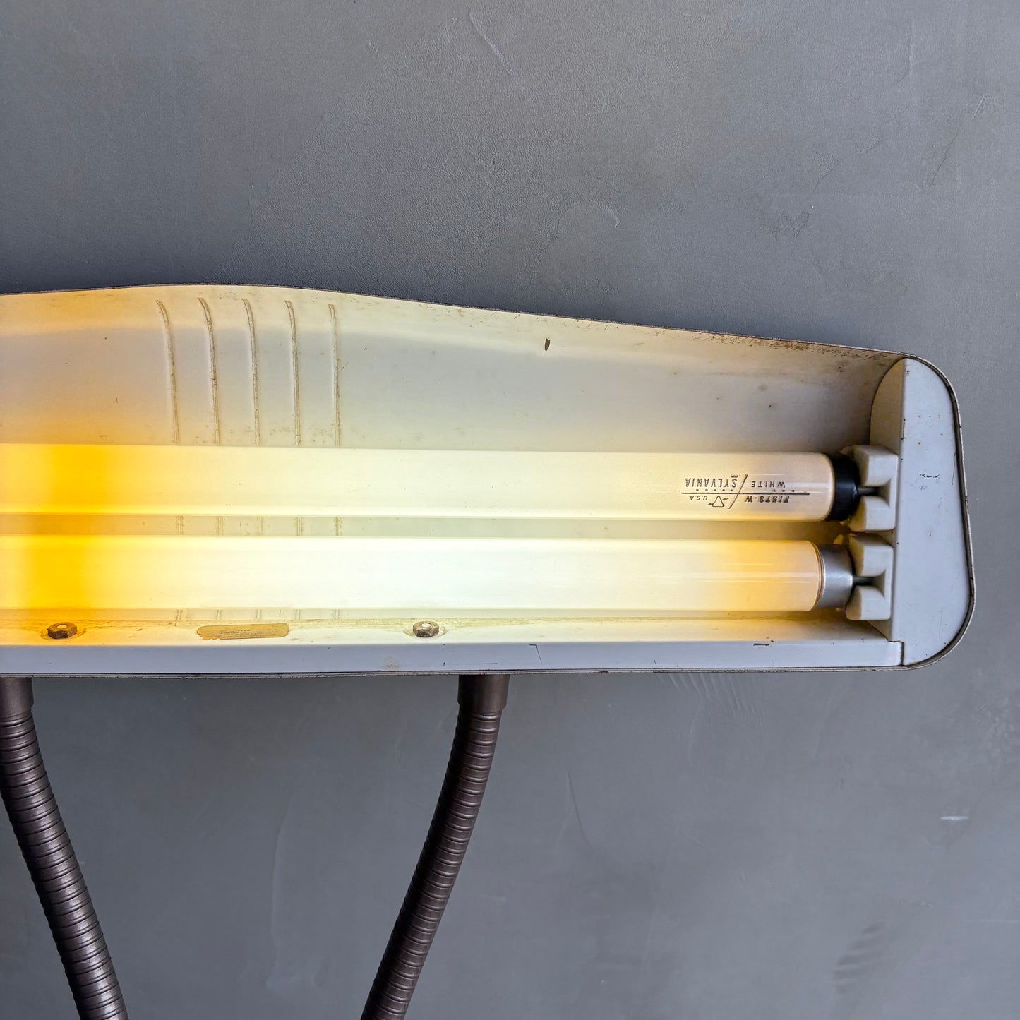 【1950s USA vintage】DAZOR Model 1000 Industrial Desk Lamp